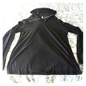 Long sleeve burnout tee